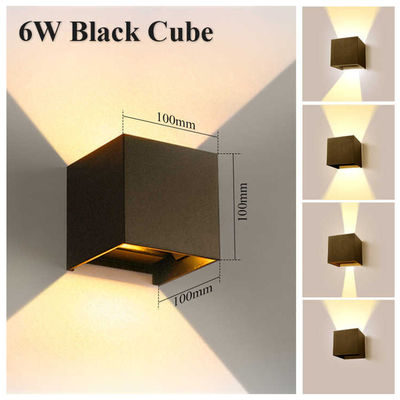 8W LED binnenwandlicht met modern ontwerp en 3000K/4000K/6500K kleurtemperatuur