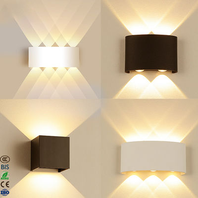 8W LED binnenwandlicht met modern ontwerp en 3000K/4000K/6500K kleurtemperatuur