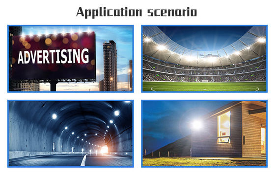 10w buiten-LED-overstromingslicht met een hoge vermogen en een straalhoek van 120°