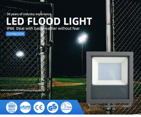 IP66/67 waterdicht 30W 50W 100W 150W 200W Slim LED-overstromingslicht voor buitenstadion