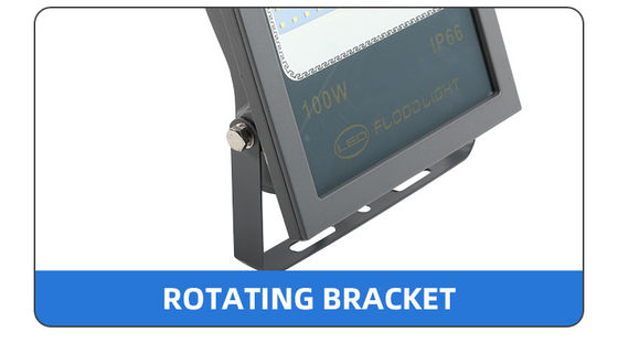 IP66/67 waterdicht 30W 50W 100W 150W 200W Slim LED-overstromingslicht voor buitenstadion