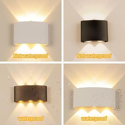 Tuin Buiten Aluminium Vintage Waterdicht LED Muurlicht voor Hotel Verlichtingsoplossingen