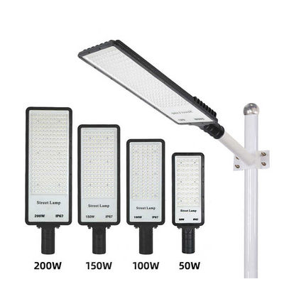 50W 100W 150W 200W Buiten IP66 Waterdicht geïntegreerd LED straatlicht voor High Way Road