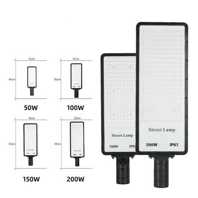 50W 100W 150W 200W Buiten IP66 Waterdicht geïntegreerd LED straatlicht voor High Way Road