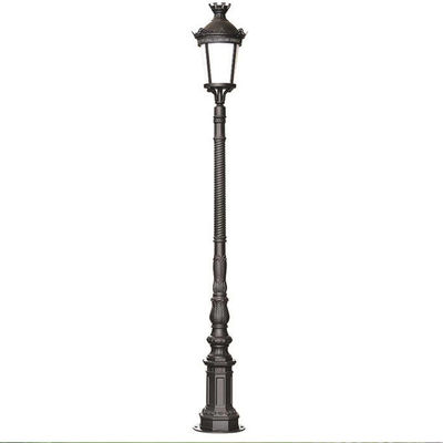 Outdoor Europese antieke tuinverlichting Decoratieve Stromstraatlamp Verlichting Straat Waterdicht Moderne polen Led Solar Street Light