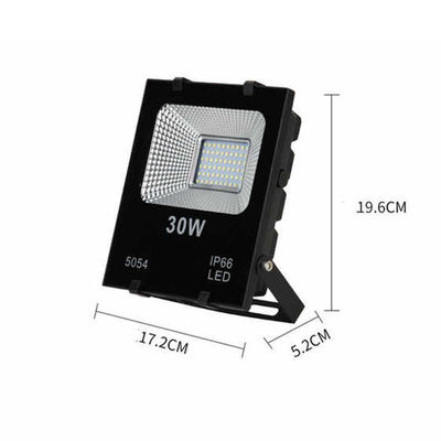 Aluminium 20W 30W 50W 100W 150W 200W 300W LED overstromingslicht voor tolstationverlichting