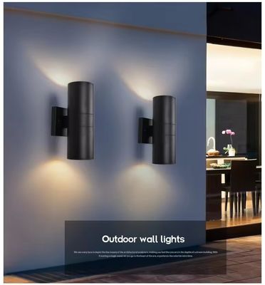 Muurverlichting voor buiten Tuin Led Muurlicht Diffuser Op en neer Aluminium Decoratie Muurlamp 6W 10W 12W 24W 48W 60W