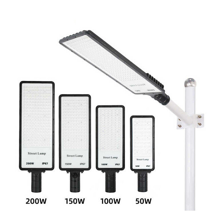 50W 100W 150W 200W Buiten IP66 Waterdicht geïntegreerd LED straatlicht voor High Way Road