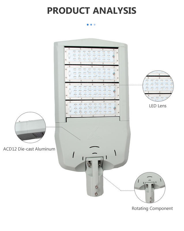 Gegooid aluminium IP65 waterdicht Buiten LED straatlicht 70 Ra 5 200W/250W/300W/350W